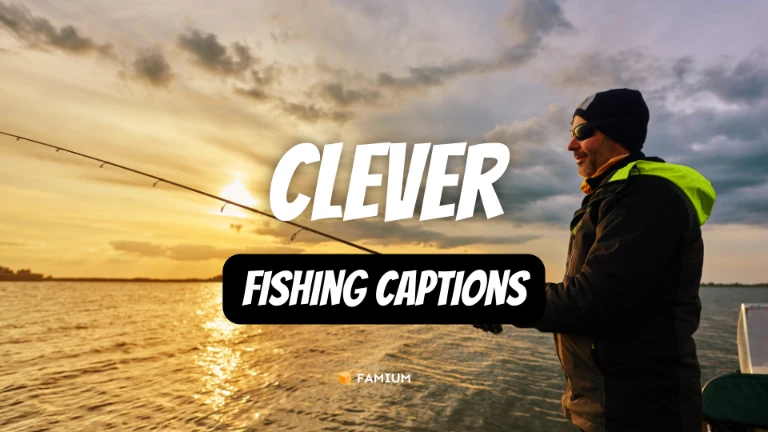 Clever Fishing Captions for Instagram